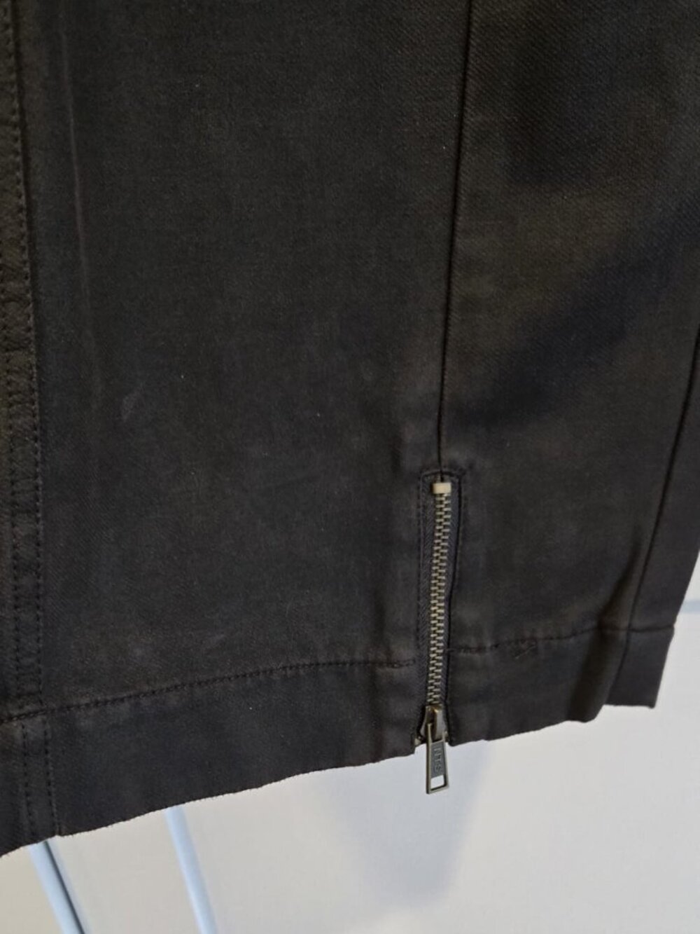 Not the Same Waxed Cotton Utility Skirt Brown EU 46 - Picture 6 of 11